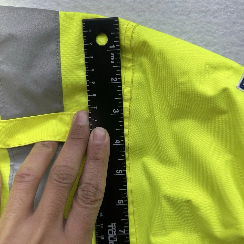 Game Hi Vis 6-in-1 Safety Jacket ANSI Reflective Waterproof Yellow Size L
